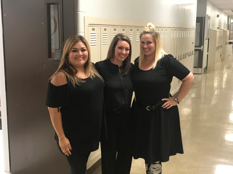 Cosmetology Instructors L to R: Gloria Hernandez, Tonya Born and Meghann Miller